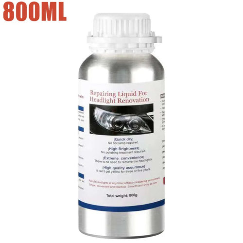 car headight restauration kit-800ml headlight repair & polishing solution