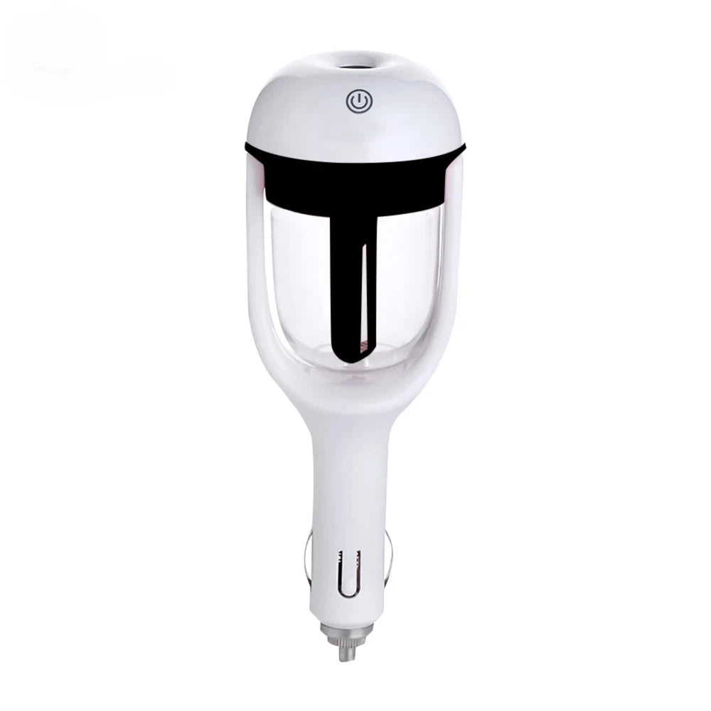 Mini car air humidifier-12v cigarette ligther mist diffuer