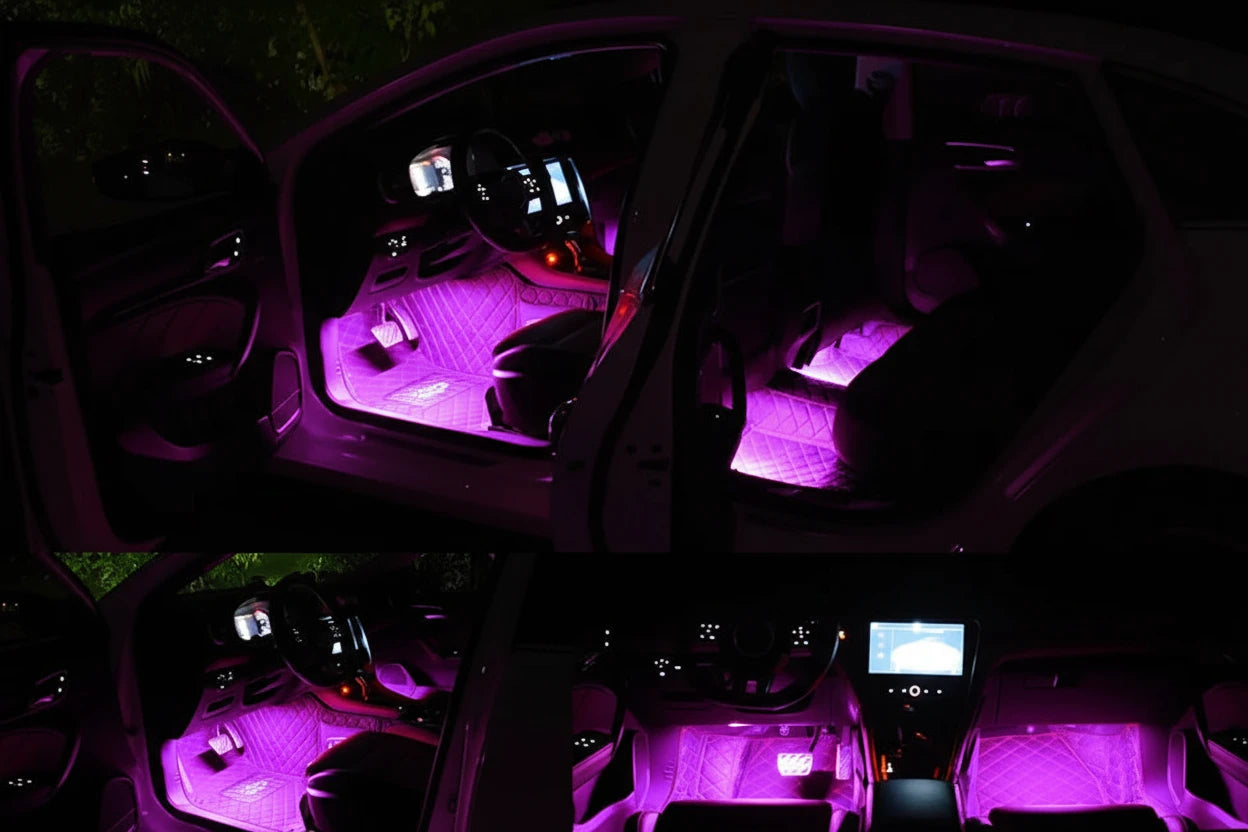 car interior neon led strip-interior ambient lightning
