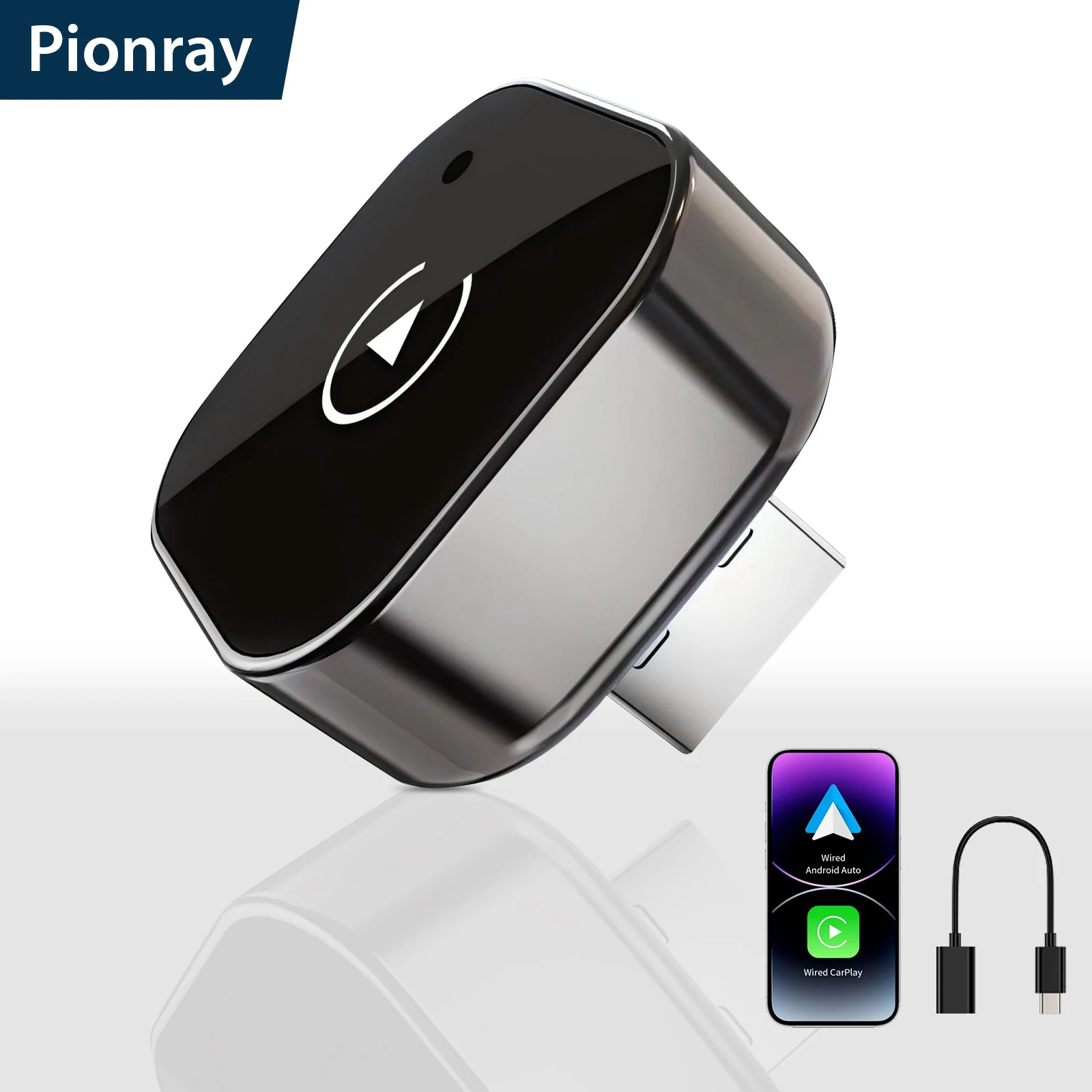 Wireless CarPlay & Android Auto Adapter – Plug & Play