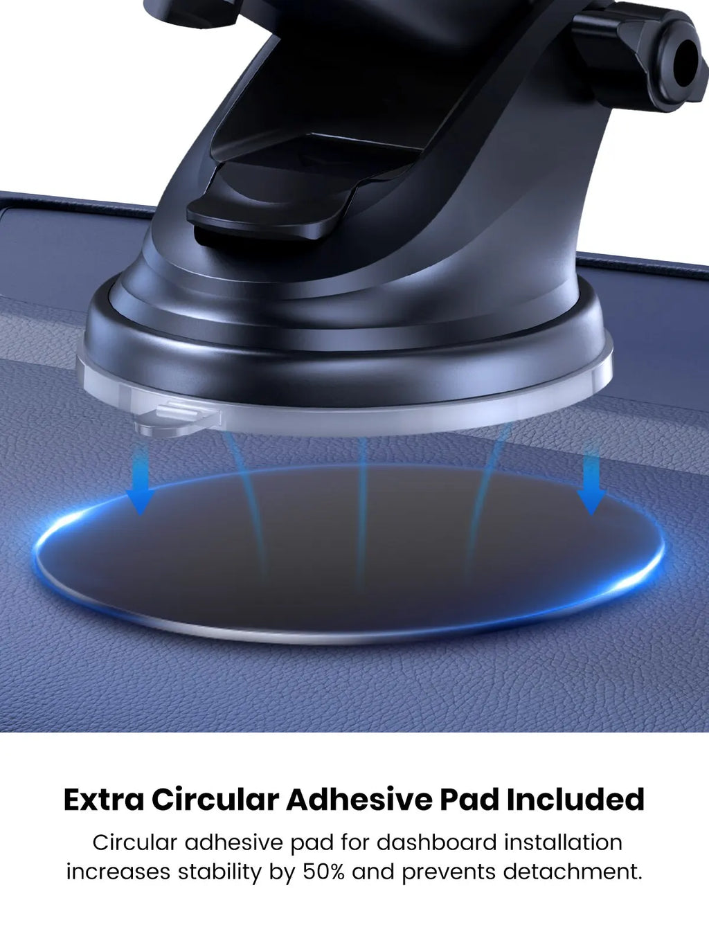 Support Smartphone Voiture à Gravité – Tableau de Bord / Aération