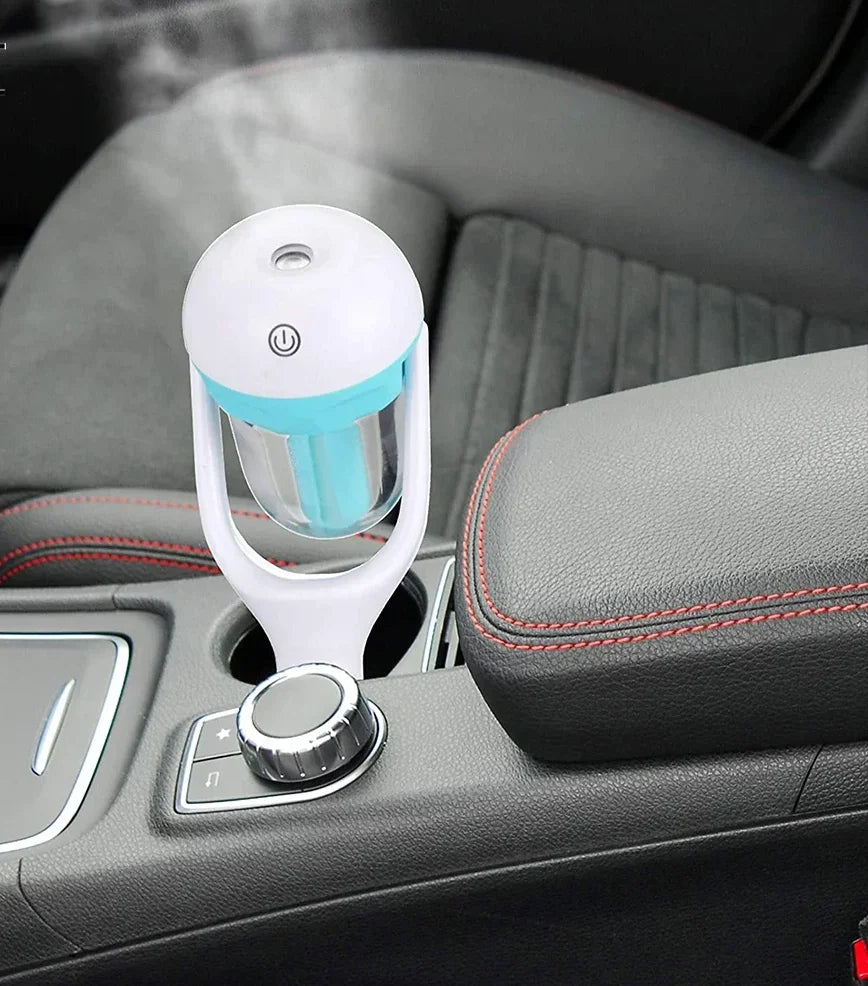 Mini car air humidifier-12v cigarette ligther mist diffuer